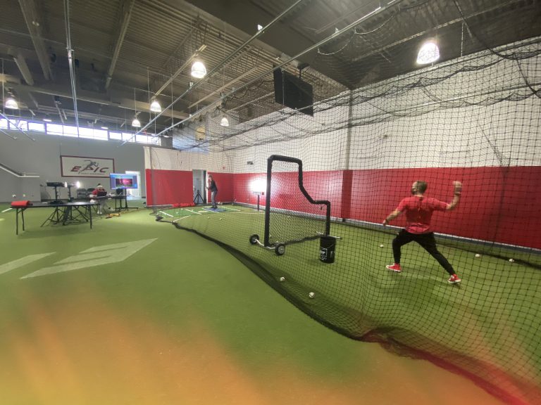 baseball and softball training facility